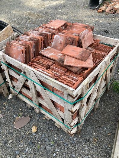 clay roof tiles