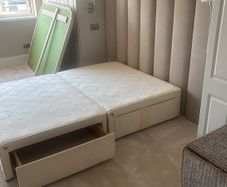 respa double bed base