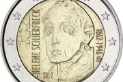 Finland 2 Euro Commemorative Coin 2012 - Helene Schjerfbeck . Uncirculated.