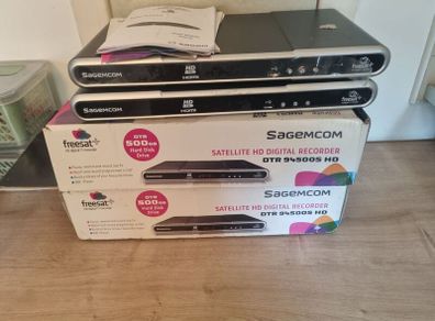 Sagemcom DTR94-500 HD Digital Satellite Recorder freesat+ for UK