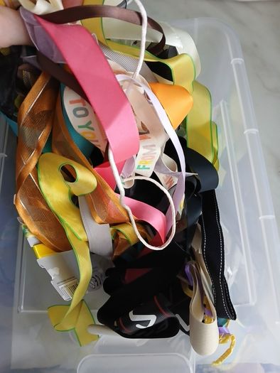 Box of ribbon