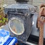 Large Old Railway Signal Lamp with Internal Oil Burner, Postage or Collection is always welcome Image 6