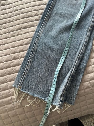 Redial Blue Straight Leg Jeans Size 34