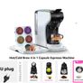 BRAND NEW 4 in 1 Multiple Capsule Coffee Maker Full Automatic With Hot & Cold Milk Foaming Machine Frother & Plastic Tray Set Image 2