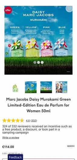 Marc Jacobs Daisy Limited Edition parfum for her