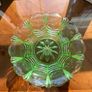 Art Deco 1930s Stole Czech Uranium Large Bowl Image 2