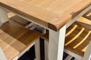 New Oak Extendable Dining Table