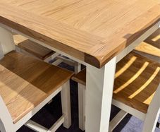 New Oak Extendable Dining Table