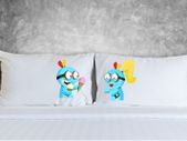Funny Ice Cream Couple Pillowcases
