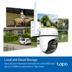 Outdoor Pan/Tilt 4G LTE Camera Sim Type