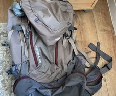 North Face Backpack Terra 65 (used once)