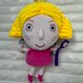 Holly Fairy Soft Toy Ben and Holly Little Kingdom approx 9" NOT WORking Used Please see pictures Image 2