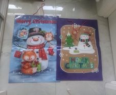 2 large card Christmas gift bags