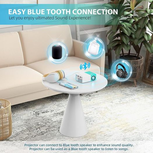 300Plus Portable WiFi Projector for Home and Outdoor