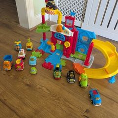 toot toot driver vtech garage & 12 cars