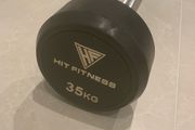 Barbell 35kg Fixed Round Rubber