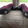 Clarks mulberry suede loafer with heel Image 2