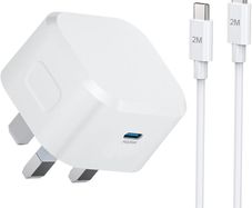 iPhone 17 Charger, iPhone 16 Fast Charger Cable 2M and Plug Quick Charge for iPhone Apple 17/17 Air/17 Pro Max/16/16e/15 Series, New i Phone Fast Charging USB Type C PD Plug UK with Long USBC Lead