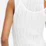 River Island RI Studio White Layered Sheer Vest RRP 74 NEW WITH TAGS Image 4