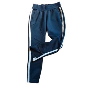 Sandro navy tailored athleisure Trousers
