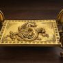 French Neoclassical Coffee Table Base  Missing Glass Top Image 2