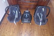 Child car seat with isofux