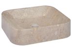 Sink Grey 40x40x10 cm Marble