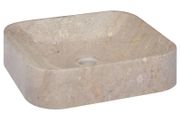 Sink Grey 40x40x10 cm Marble