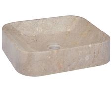 Sink Grey 40x40x10 cm Marble