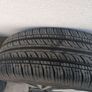 Set of 13 Inch Steel Wheels with Sporty Wheel Covers and Very Good Tyres Image 6