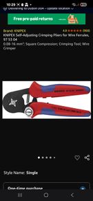knipex Crimper