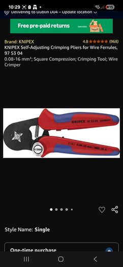 knipex Crimper