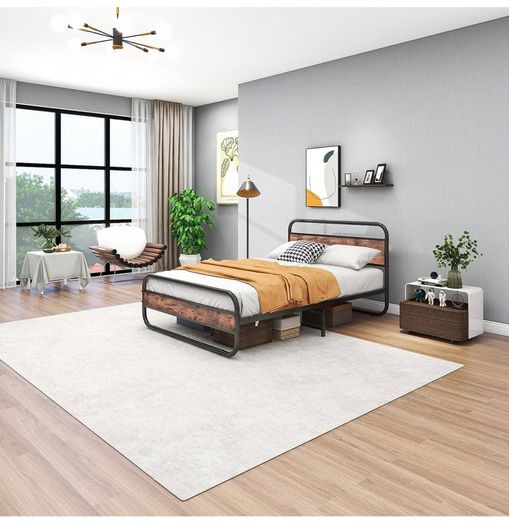 Double Metal Bed Frame