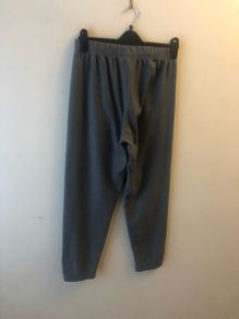 Grey fleecy pyjama bottoms (size 10-12)