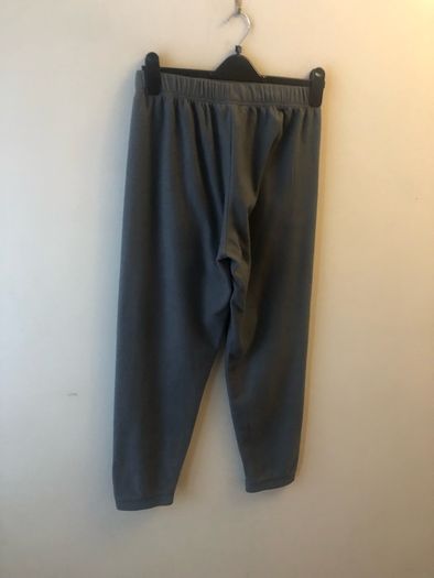 Grey fleecy pyjama bottoms (size 10-12)