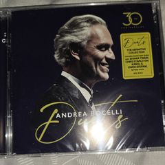 Andrea bocelli cd and signed art card
