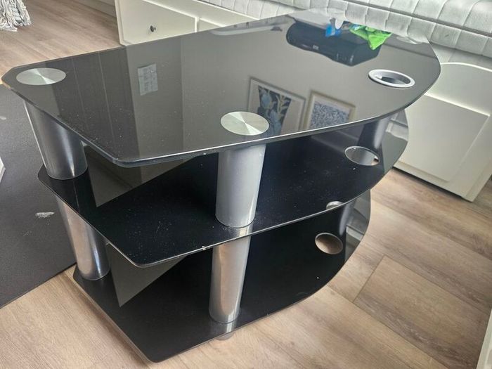 Glass TV Stand