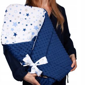 Beautiful handmade 3 in1 baby swaddle wrap, blanket and baby mat