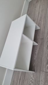 White TV Bench