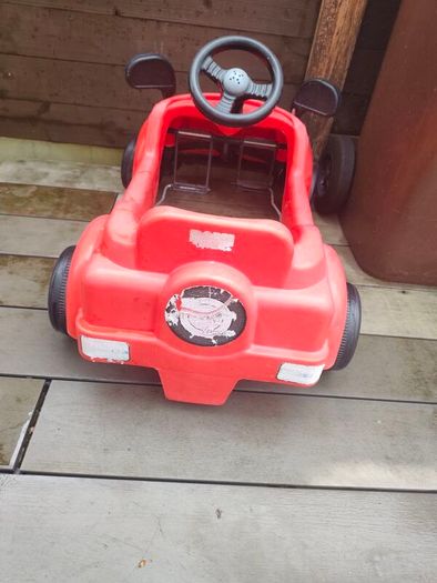 Dolu Toddler Kids Smart Car Pedal Operated Ride On Car Red