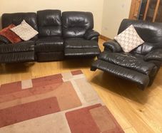 3 plus 1 leather recliner chairs