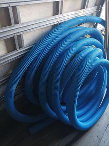 Coil of 3" ducting pipe