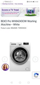 beko washing machine