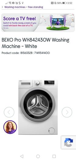 beko washing machine