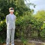Boy's Comfort Suit, Light Grey/Bluish 152cm Image 4