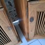 heavy pine bedside lockers Image 3
