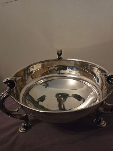 Antique Silver Serving bowl - Made in Sheffield