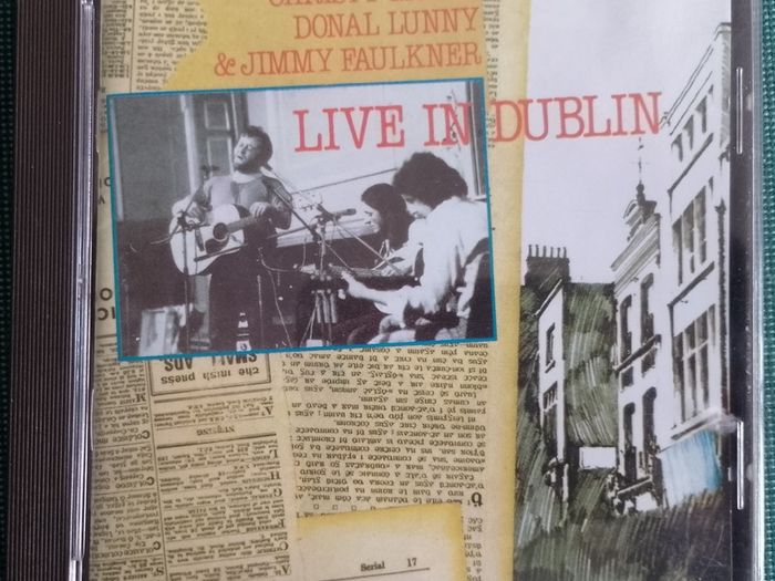 Christy Moore, Donal Lunny & Jimmy Faulkner - Live In Dublin CD (1978) 2020 Reissue Folk EX+