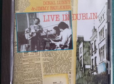Christy Moore, Donal Lunny & Jimmy Faulkner - Live In Dublin CD (1978) 2020 Reissue Folk EX+