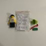Lego City Police Jail Prisoner minifigure Image 2